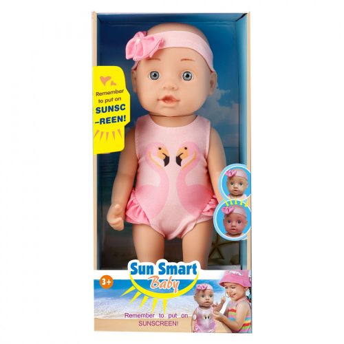 Sun Smart Baby - Lebarnulós baba, napozó szettben