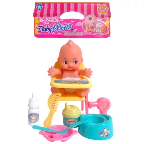   Baba etetőszék és bili szett kiegészítőkkel – babajáték