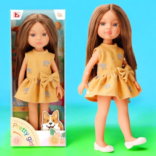 Pretty Girl - Hagyományos, üvegszemű, fésülős baba