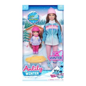  Anlily Winter - Vékony baba, téli, sielős