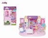 Anlily Dream House 60 kiegészítővel, babával és kiskutyával