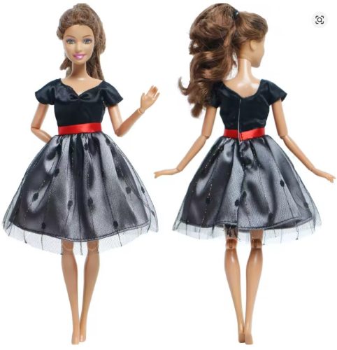 Axinni vékony modellbaba, elegáns ruhában