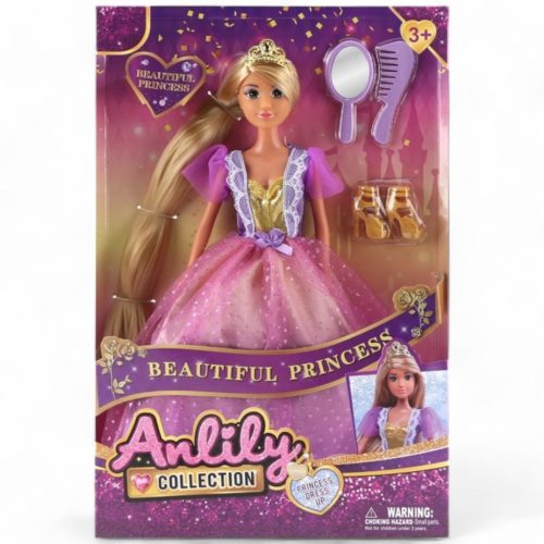 Anlily báli ruhás baba kiegészítőkkel