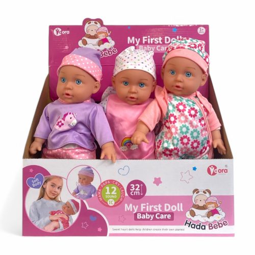 Hagyományos interaktív baba – 30 cm