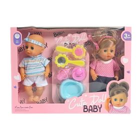 Cute Doll Baby - Hagyományos fiú és lány baba szett Cute Doll Baby - Hagyományos fiú és lány baba szett
