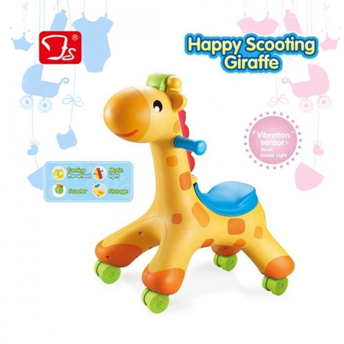 HAPPY GIRAFFE gurulós robogó