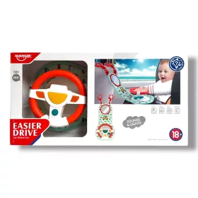   Bébi kormány – hang- és fényhatásokkal, autós foglalkoztató