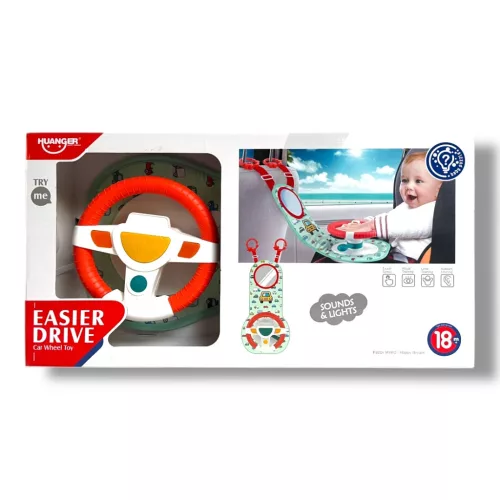 Bébi kormány – hang- és fényhatásokkal, autós foglalkoztató