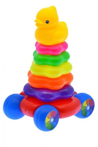 Virág formájú montessori, kacsával