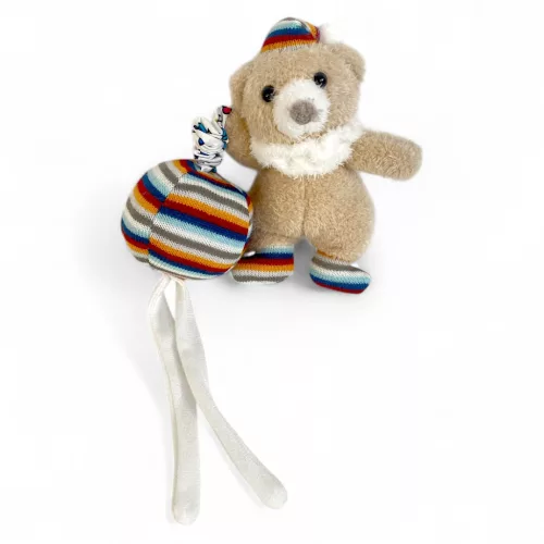 Altató maci – zenélő plüss bébijáték