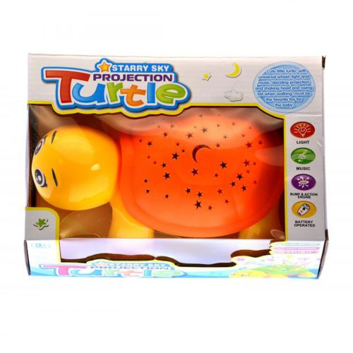 Bébi projektor teknős formájú