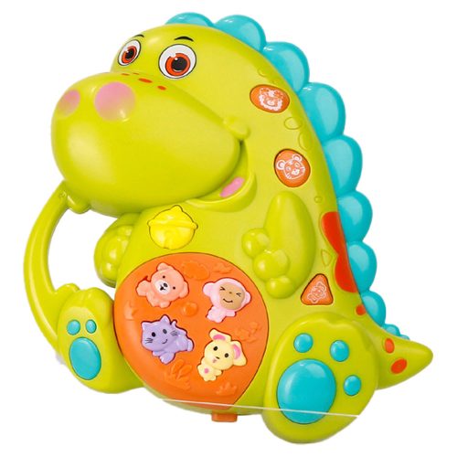 Állathangos zenélő dínó forma