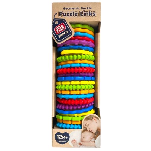 Bébi láncépítő fejlesztő játék