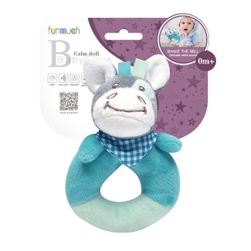 Funmuch bébi csörgő szamár