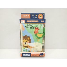 Állatos lapozós textilkönyv