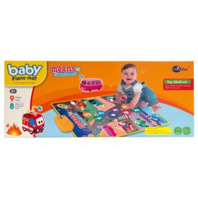 Zenélő szőnyeg – járműves mintával (45x18 cm)