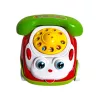 Játéktelefon zsinórfelhúzós, 4 színben
