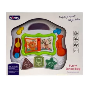   Zenélő bébi activity játék – lapozós, matató készségfejlesztő