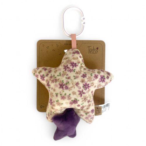 Tedsy Zenélő Plüss Csillag Bébijáték – A Nyugodt Álmok Kísérője! 22 cm