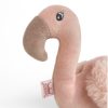Bébi Plüss Flamingó + Rágóka, 32 cm – Az édes kis barát!
