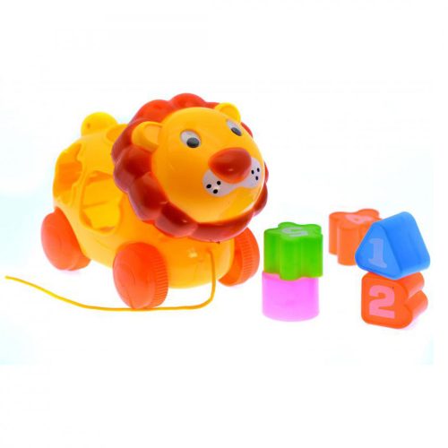 Bébi ügyességi húzós oroszlán