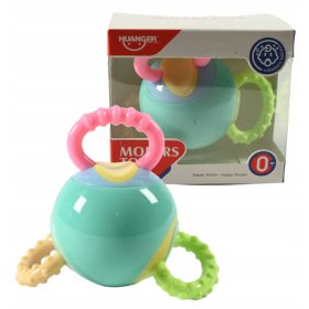 Molars Toys bébi csörgő pasztell színű