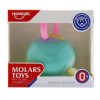 Molars Toys bébi csörgő pasztell színű