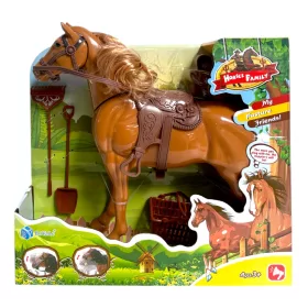 Nyerítő ló Barbie babához, fésülhető