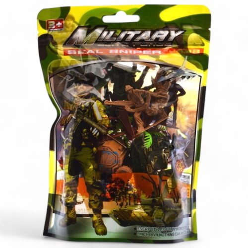 Katonai játékkészlet kiegészítőkkel