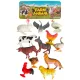 Háziállat figura készlet, 10 db kiegészítőkkel – farm állatok