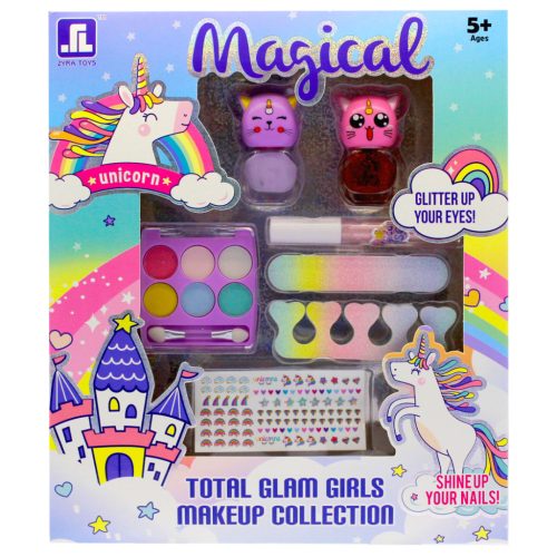 Girls Makeup Collection - Smink, köröm díszítő készlet