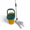 Takarító készlet, vödör, felemesmosó mop – dobozos