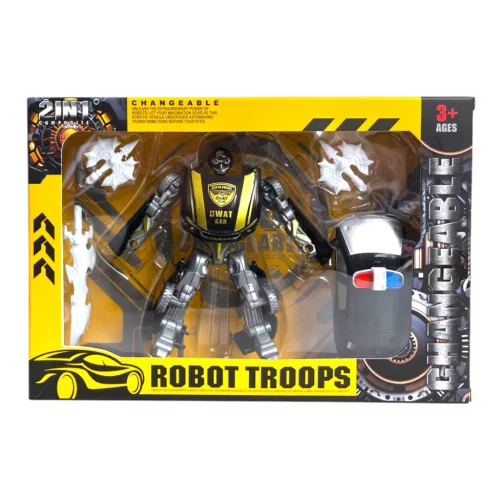 Robottá alakítható autó transformer játék