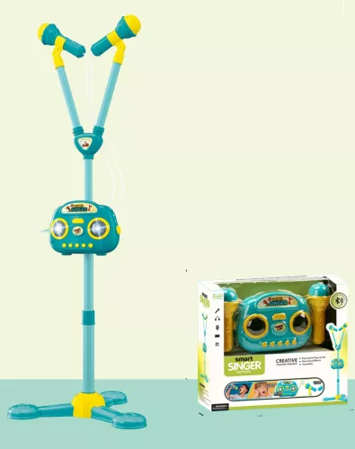 Állványos mikrofon szett – 2 személyes karaoke élmény