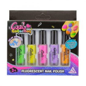 Körömlakk szett lehúzható, fluoreszkáló