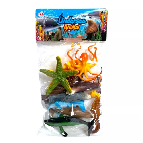 Tengeri állat figura készlet 10 db-os
