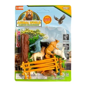 Házi- és vadállat figura szett