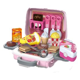   Édesség játékszett válltáskában – fagylalt és desszert készlet eszközökkel