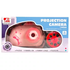   Fényképezőgép formájú projektor játék, 23,5x12,5 cm – 2 színben