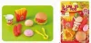 Játék gyorséttermi étel készlet – hamburgeres szerepjáték