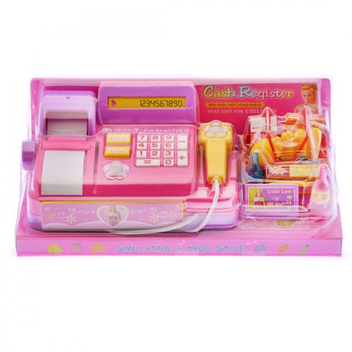 Cash register játék pénztárgép készlet