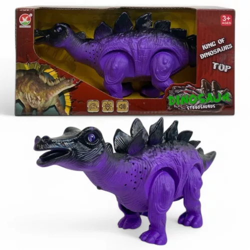Dínó figura hang- és fényeffektekkel – elemes játék dinoszaurusz