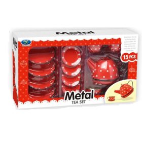Fém edény készlet, teás készlet – dobozos
