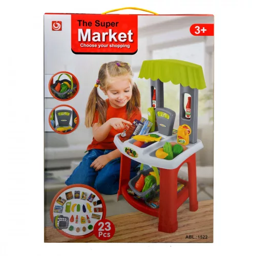 Óvodai szupermarket készlet 36x61 cm