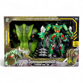 Dinosaur Warrior - Dínó harcos és Maszk szett Dinosaur Warrior - Dínó harcos és Maszk szett