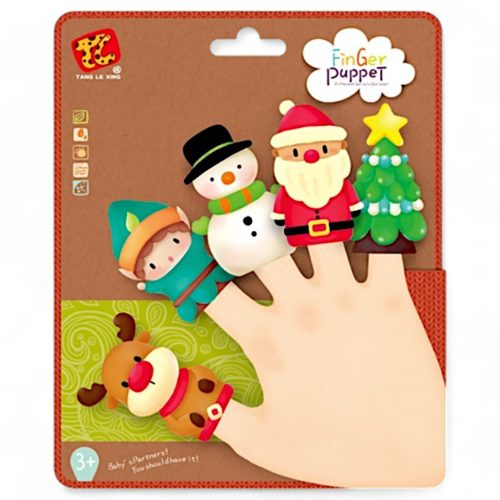 Karácsonyi ujjbáb készlet 5 darabos