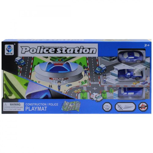Rendőrségi Játszószőnyeg 3 autóval