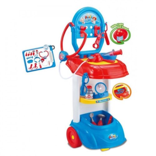 Doctor Trolley orvosi kocsi kiegészítőkkel