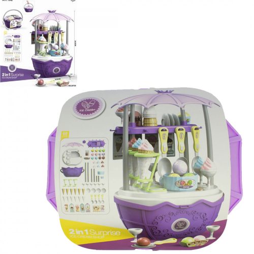 Fagylalt árus készlet