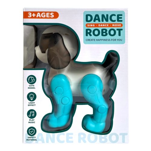 Robot kutya, el.,  hang+fény,